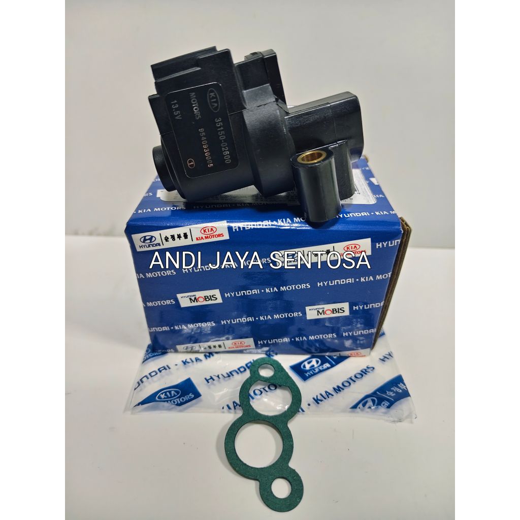 Sensor ISC Actuator Idle Speed IACV KIA Picanto Old Hyundai Atoz Atos Visto 2000 - 2010 ORI Garansi