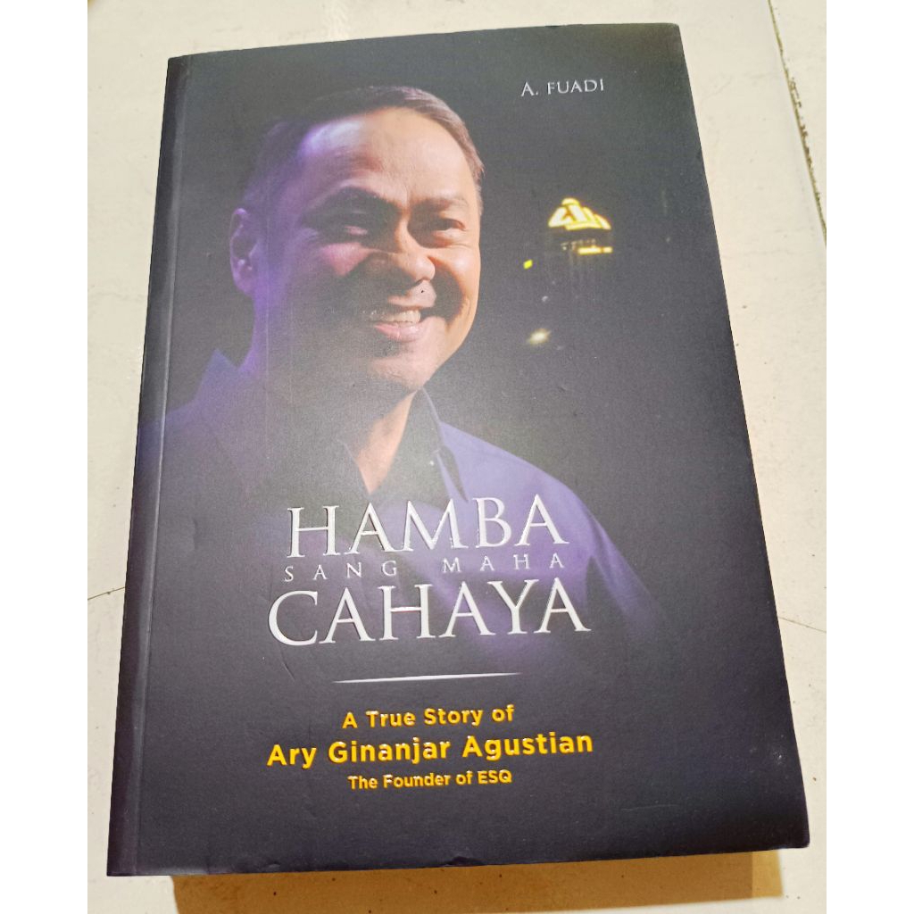 ( OBRAL ) BUKU BIOGRAFI SEJARAH // MOTIVASI // HAMBA SANG MAHA CAHAYA // ORIGINAL