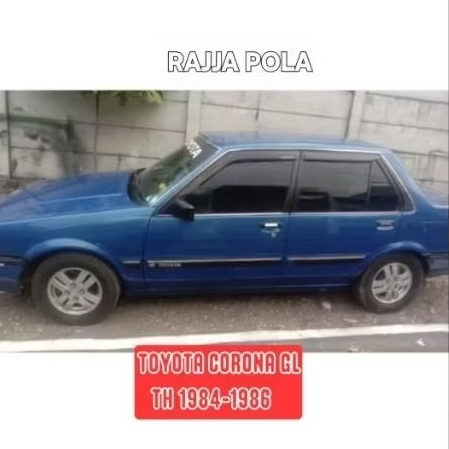 TALANG AIR MOBIL TOYOTA CORONA GL. CORONA GL TH 1984-1986. MODEL RATA/FLAT
