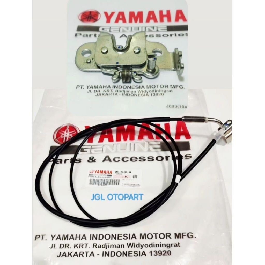 kabel Jok Mio Paket Kabel Jok dan Engsel Jok Motor Mio M3 Mio 125 Z Fino 125 FI Mio M3-Mio 125 Z-Mio