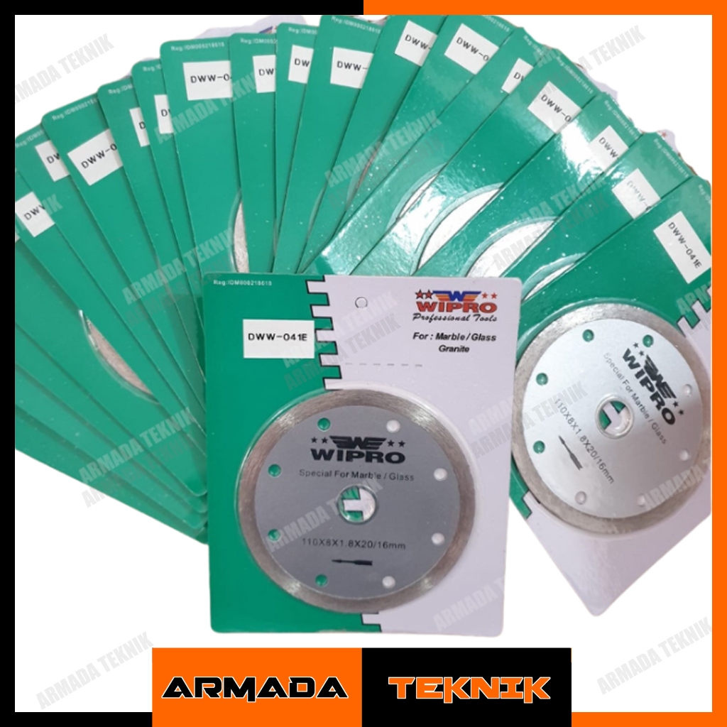 Wipro Diamond Wheel Mata Pisau Potong Kaca Ubin Granit WIPRO DWW-041E