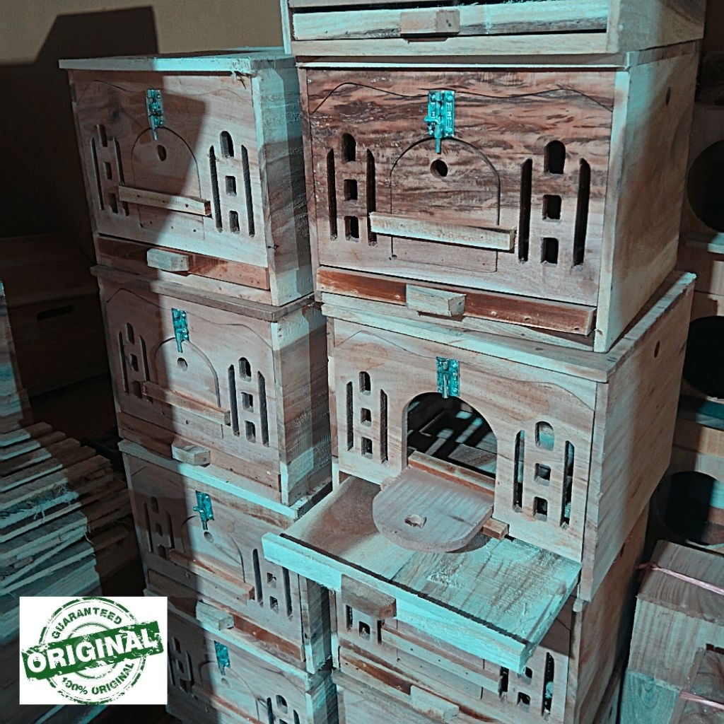 Gupon rumah merpati ukir kotak kecil pagupon ternak burung