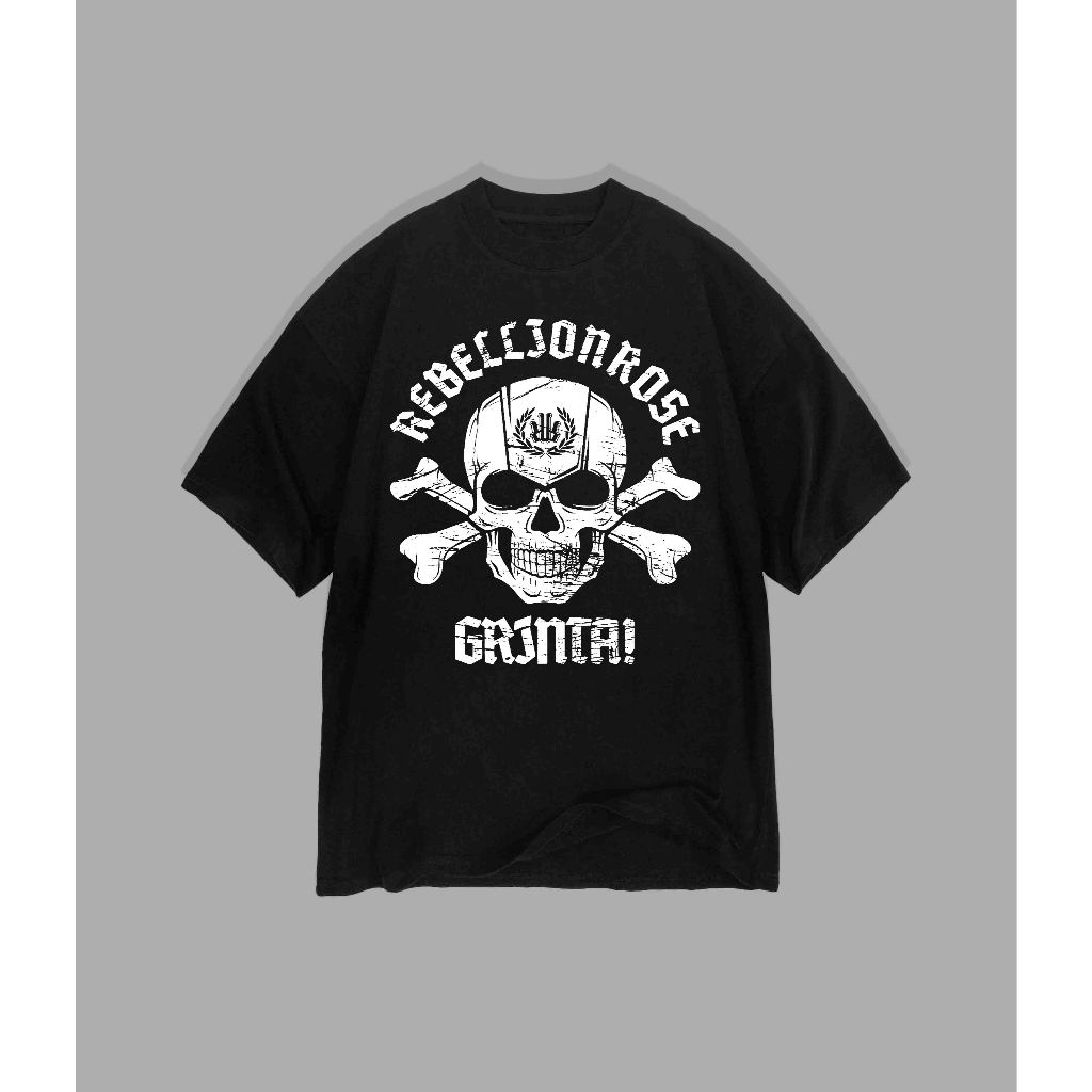 T-shirt Band Rebellion Rose - Grinta