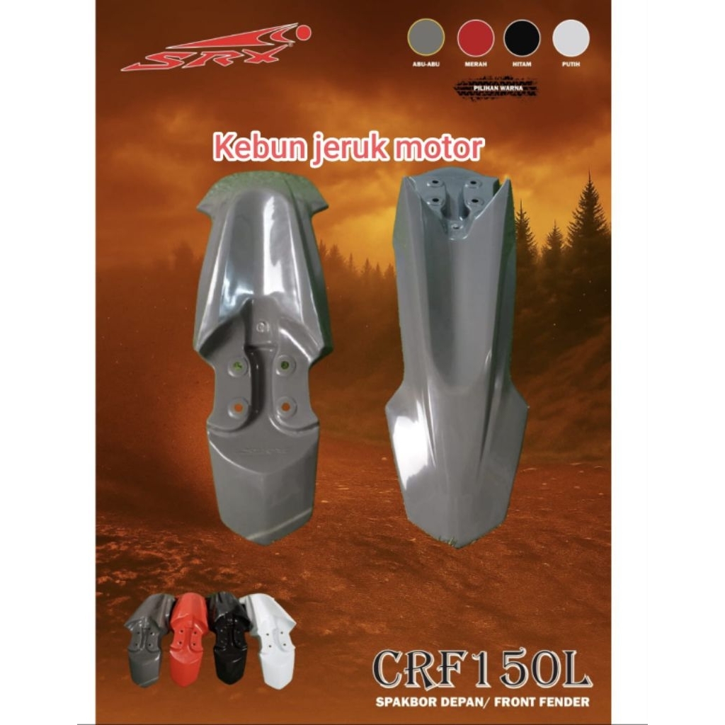 SPAKBOR DEPAN CRF 150L MODEL ORIGINAL - SRX
