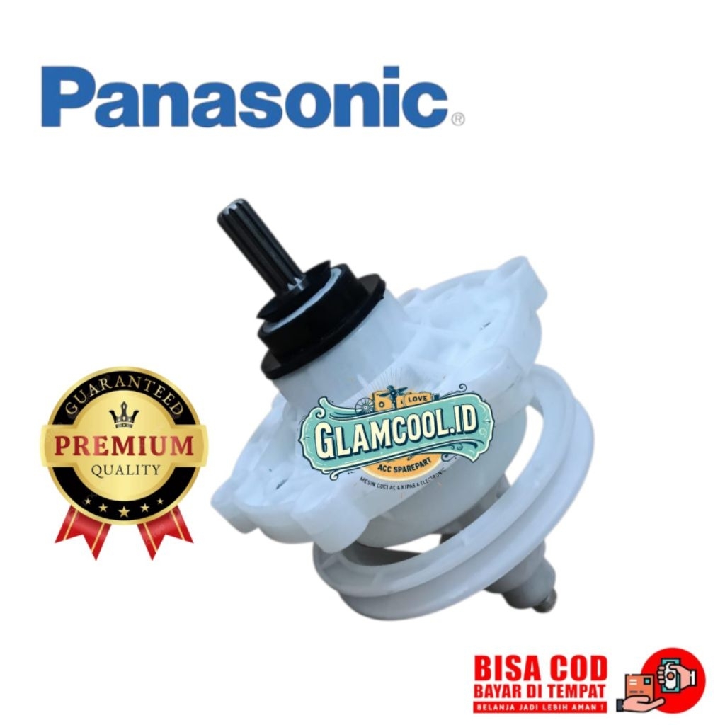 NA-W96BBZ2 GEARBOX MESIN CUCI PANASONIC 2 TABUNG GIGI 11 PULLY KECIL