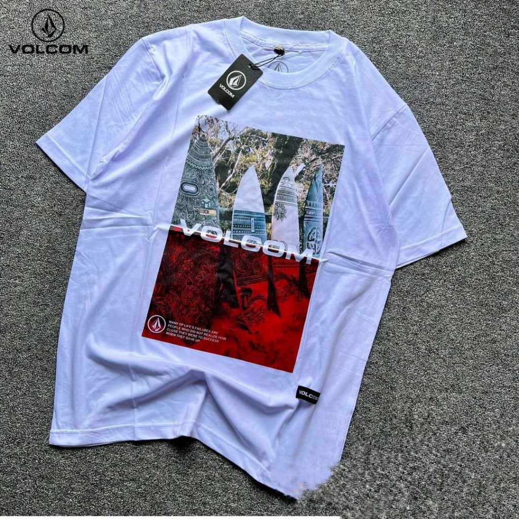 Kaos Putih LUCKY BAJU KAOS BM ORI FULL PRINT KAOS PRIA KAOS DISTRO PRIA BAJU PRIA PAKAIAN OBLONG BAS