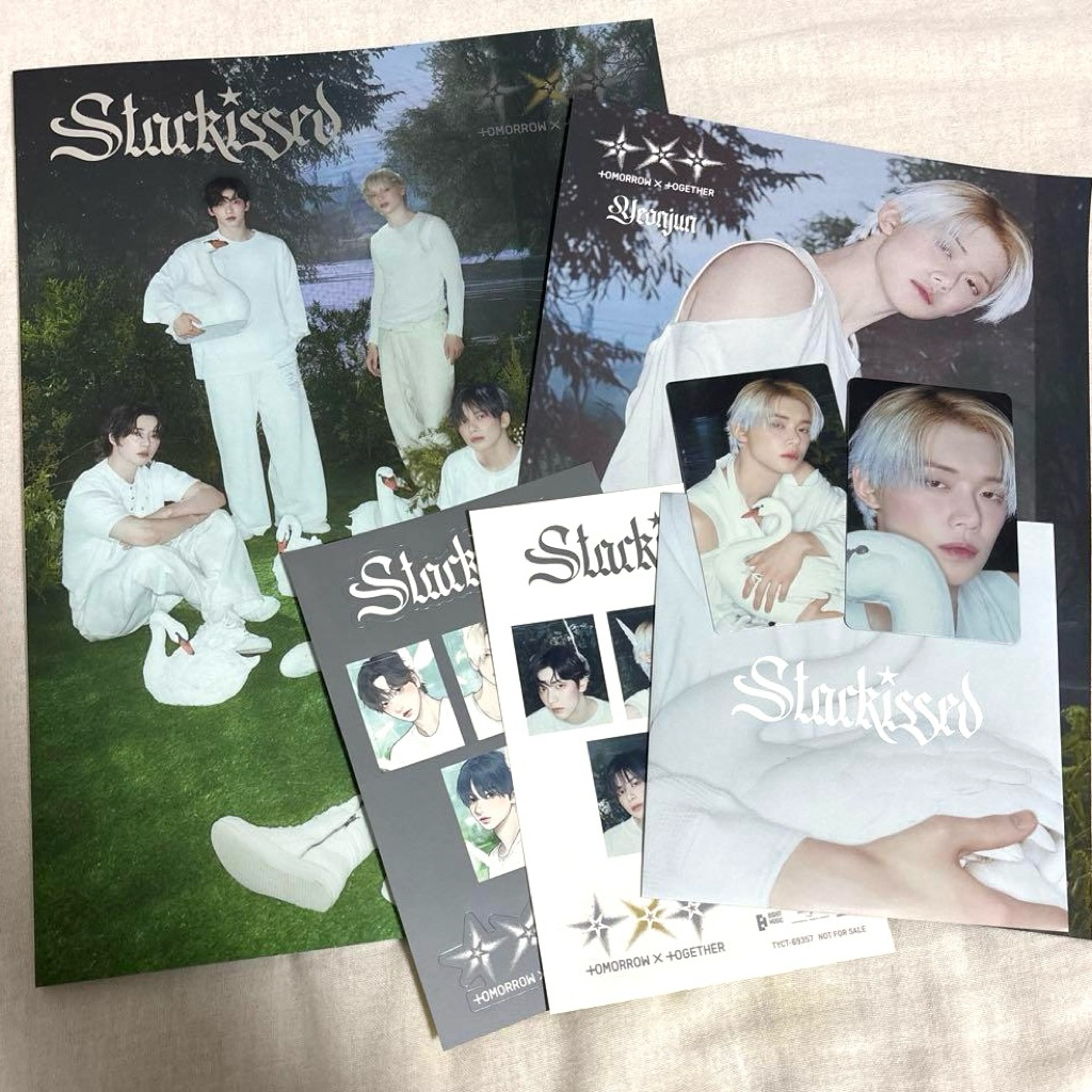 [ OPEN ORDER ] TXT Starkissed LIM A Fullset BEOMGYU YEONJUN atau SOOBIN ver