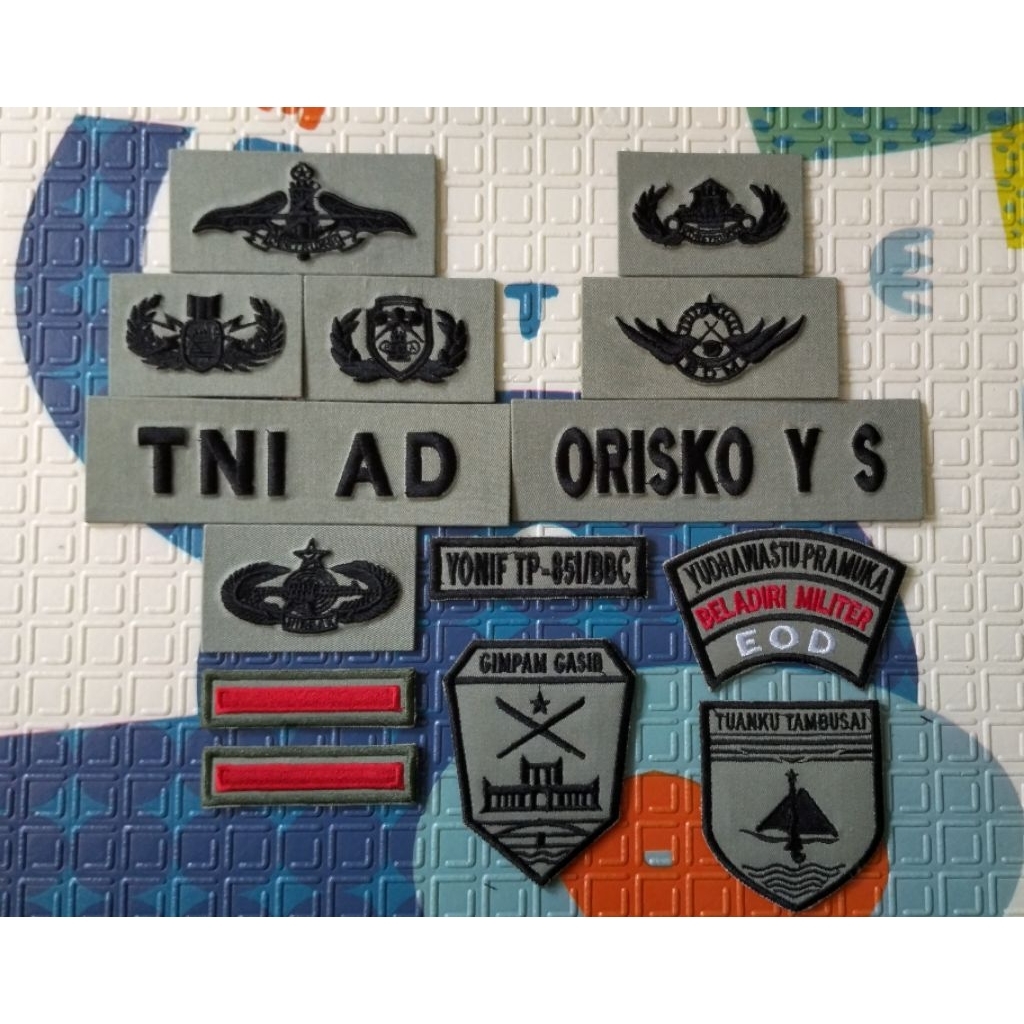 PAPAN NAMA TNI AD TERBARU MIKA TIMBUL