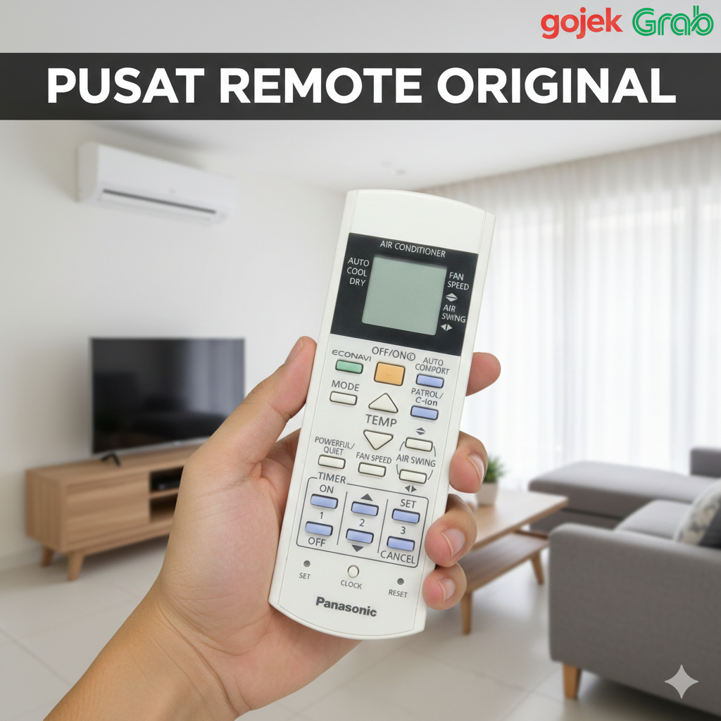 REMOTE REMOT AC PANASONI A75C3706 4161 ORIGINAL