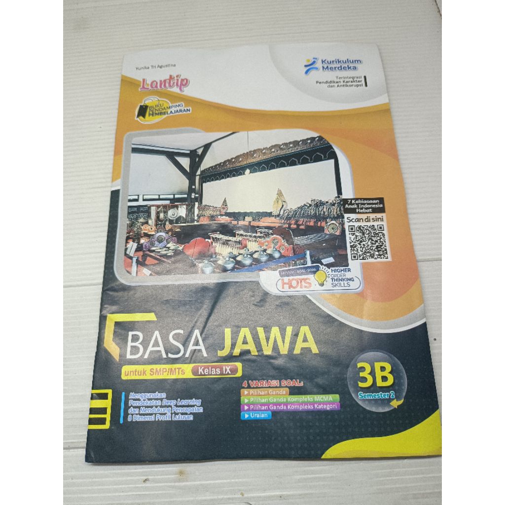 LKS SMP/MTS BAHASA JAWA KELAS 9 SEMESTER 2 KURIKULUM MERDEKA