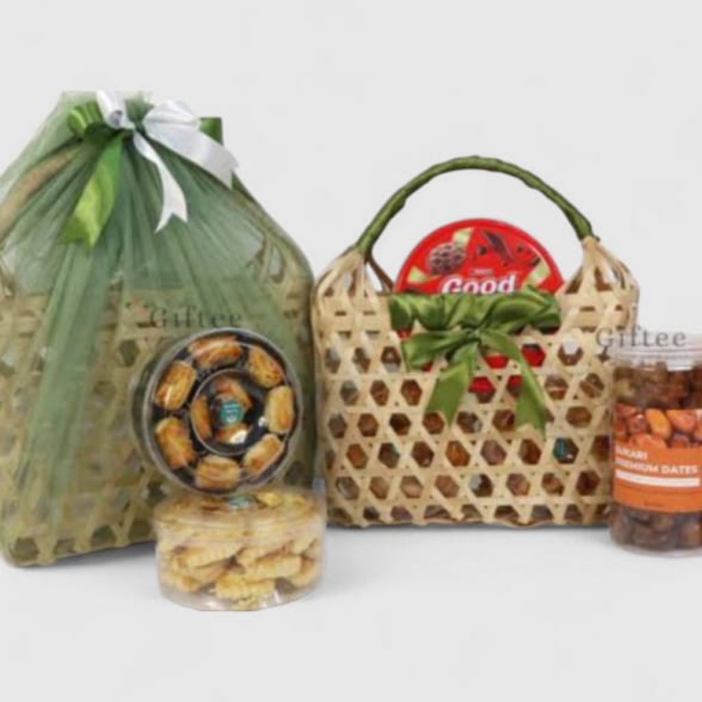 Keranjang, Keranjang Rotan, Keranjang Hantaran Buah // Anyaman Bambu Tas sovenir Keranjang