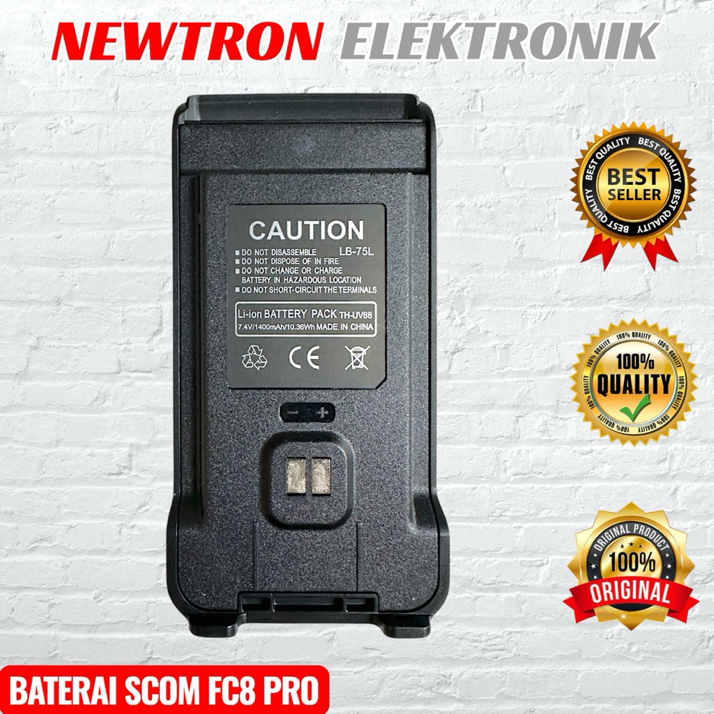 Baterai HT SCOM FC8 FC10 Pro FC 8Pro 10Pro FC8Pro FC10Pro Compatible Baofeng UV13 UV 13Pro 13 UV13Pr