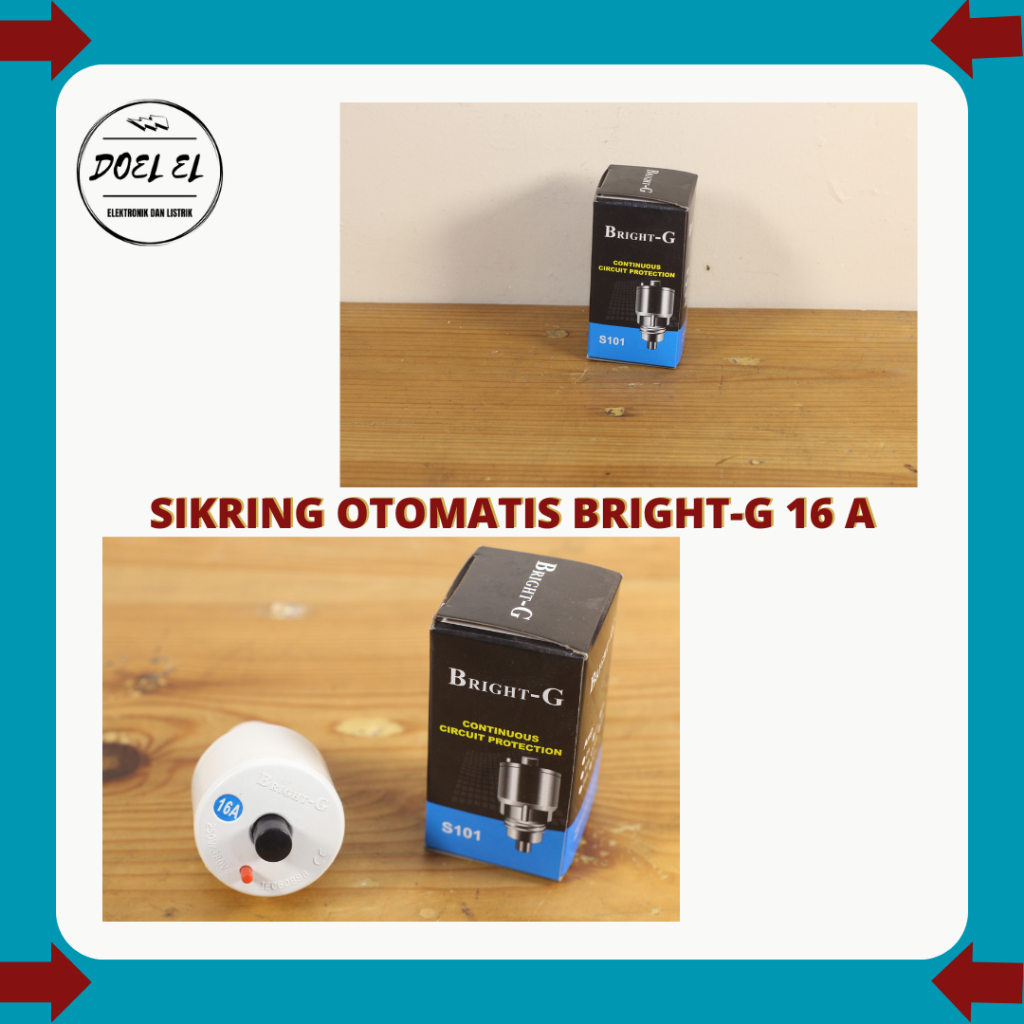 SEKRING OTOMATIS BRIGHT-G 16A | BRIGHT-G SIKRING OTOMATIS LISTRIK