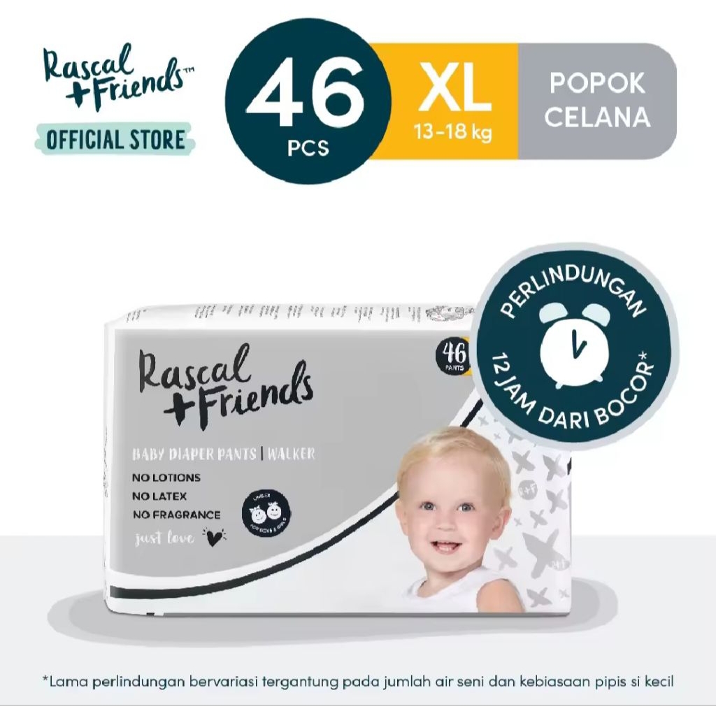--- ready stok size XL 46 185k exp 2027 (slide 1)--- *selain XL 46 PO* Rascal + Friends x CoComelon 
