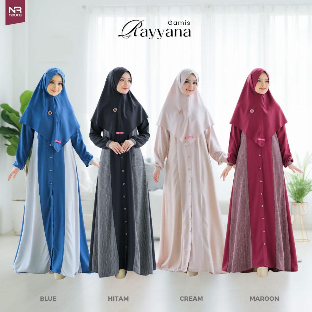 PO‼️gamis wanita rayyana series family by noura