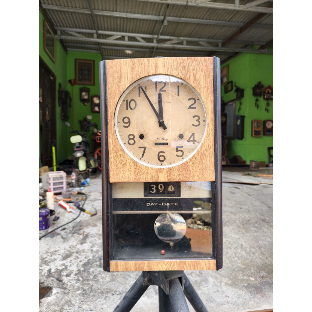 Jam Dinding Lawas Jepang merk Rhythm