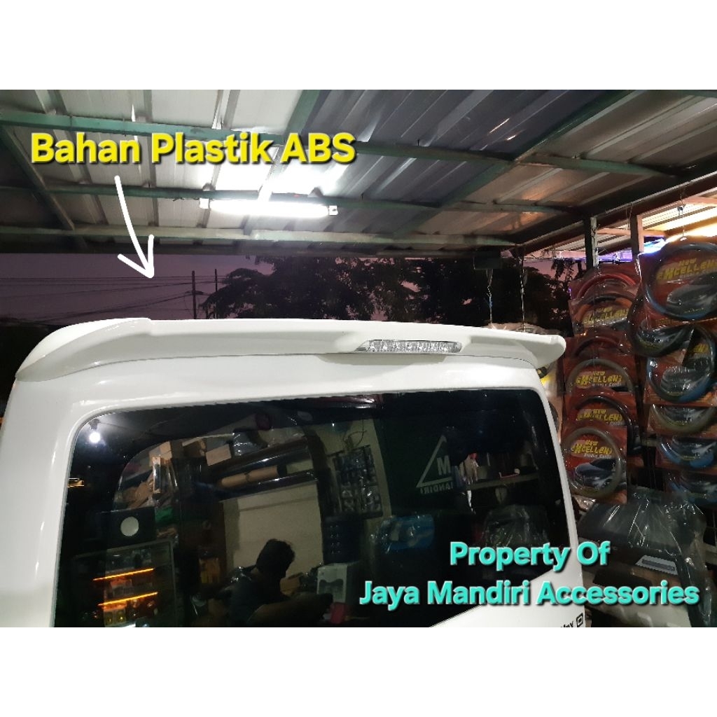 Spoiler Luxio Spoiler Grand Max Plastik ABS