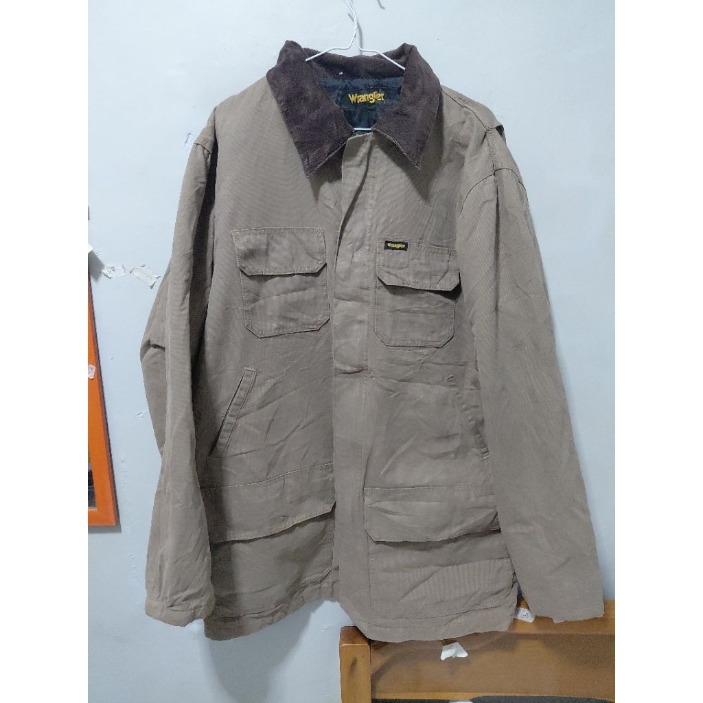 Jaket kanvas wrangler