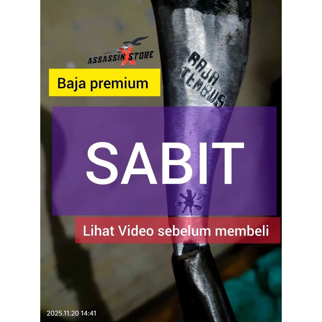 baja tembus premium arit pencari rumput ukuran jumbo