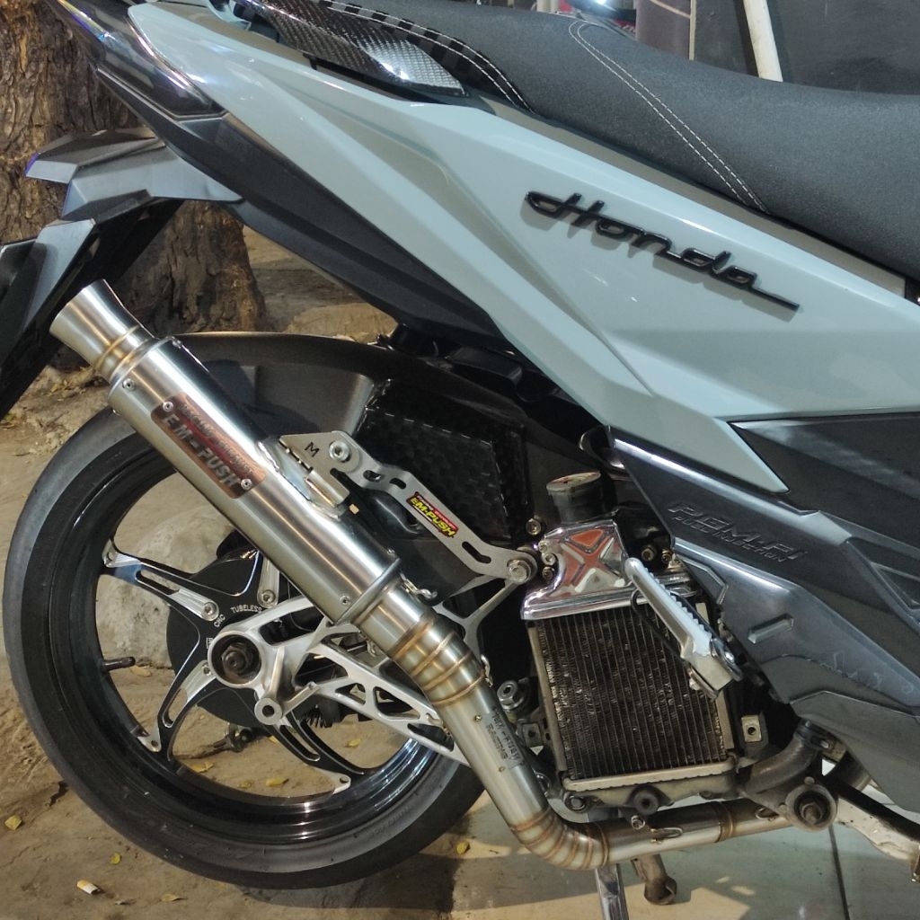 Promo Sale Knalpot Empush Racing Exhaust Vario 125 150 Type Drak Race
