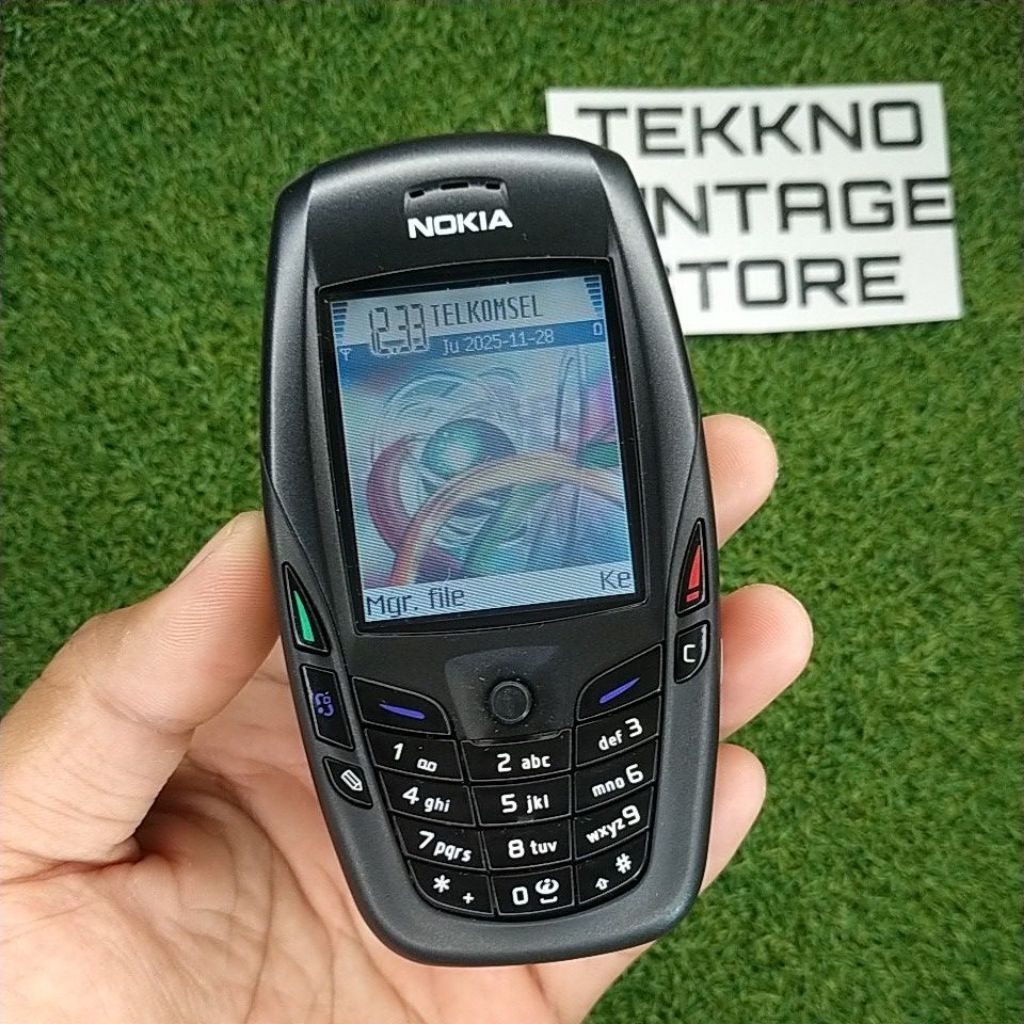 Hp Jadul Nokia 6600 Black Original