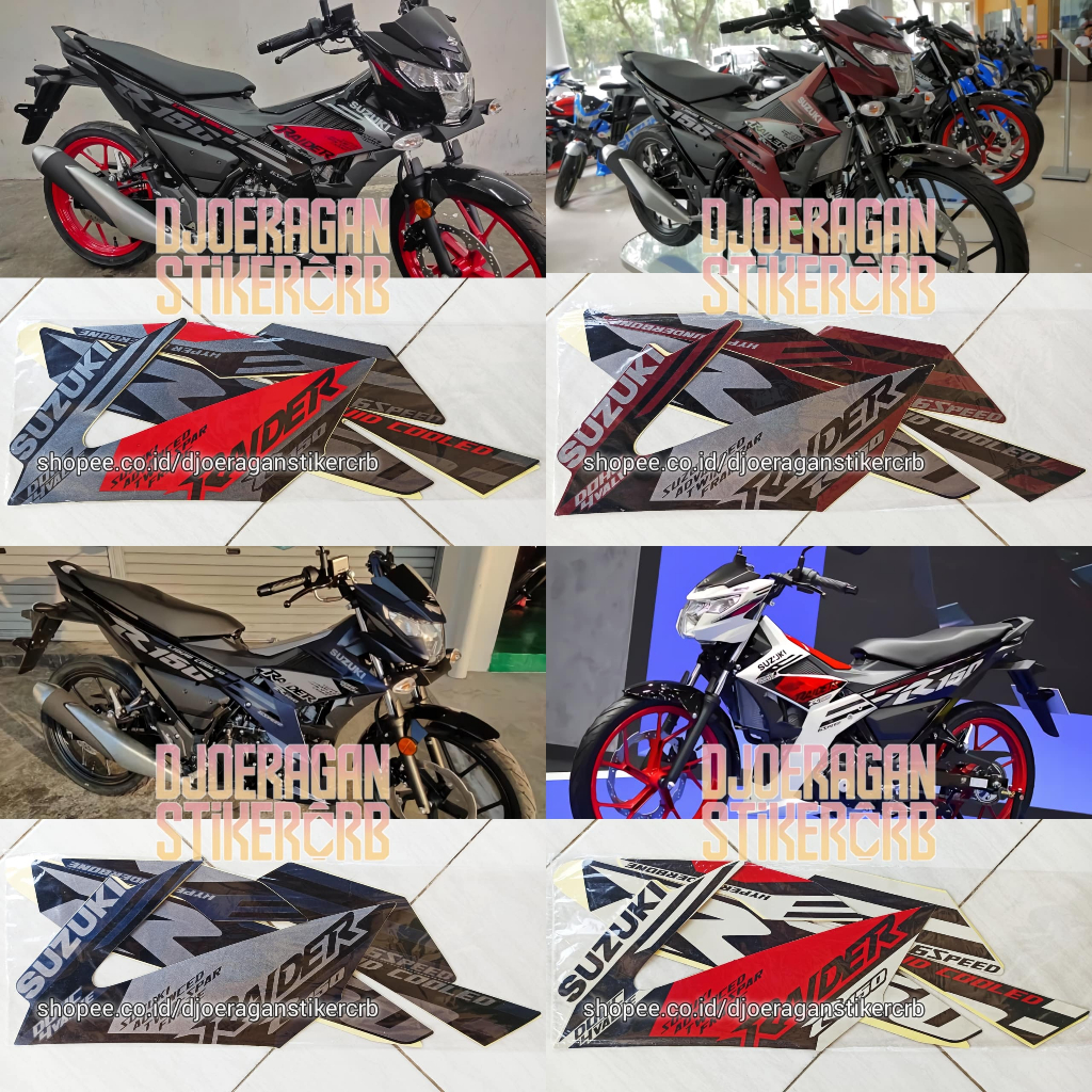 stiker striping satria fu injeksi raider 2022, striping fu r150 raider injeksi 2022, stiker fu injek