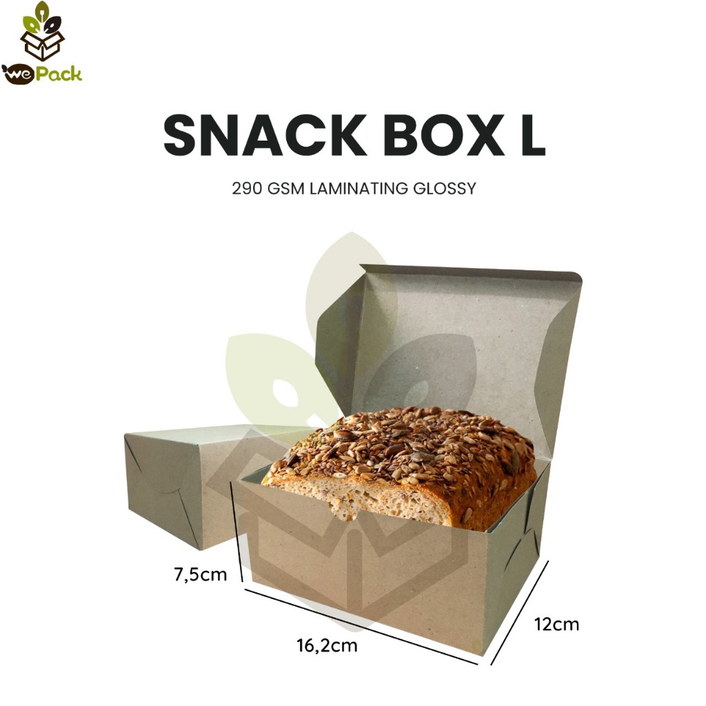 Snack kue box Dus snack nasi ayam KFC KRAFT size L