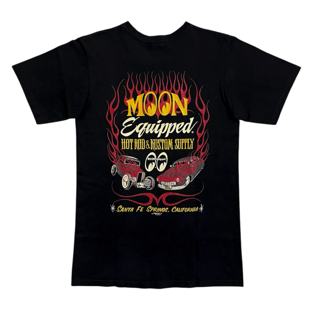 T-shirt Mooneyes Original Hotrod Kustom - Kaos Mooneyes - Mooneyes - Kaos Ratfink - Kaos Vondutch Or