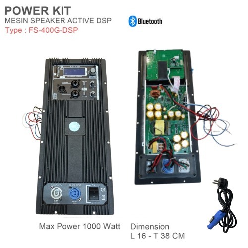 Power Kit Mesin Speaker Active FS-400G-DSP Bluetooth