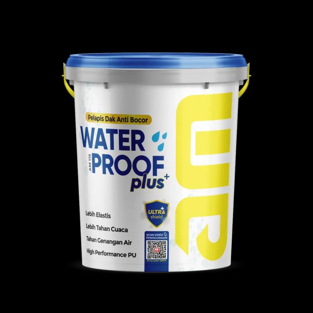 AM 115 Waterproofing Plus Pelapis Dak Anti Bocor 4kg dan 20kg
