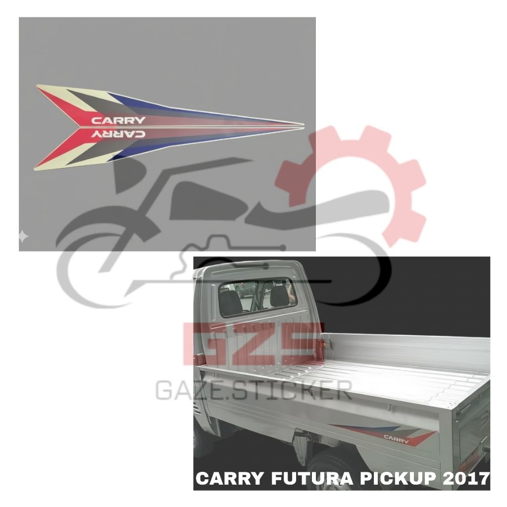 STICKER STRIPING MOBIL CARRY FUTURA PICKUP 2017