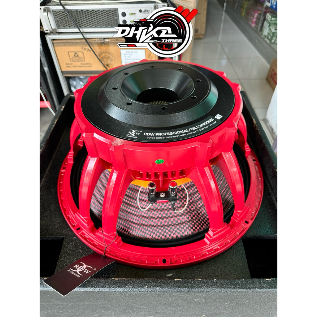 SPEAKER RDW 18” LS2000 CBM CARBON ORIGINAL / Speaker RDW 18ls2000 cbm Carbon original / Speaker Rdw 
