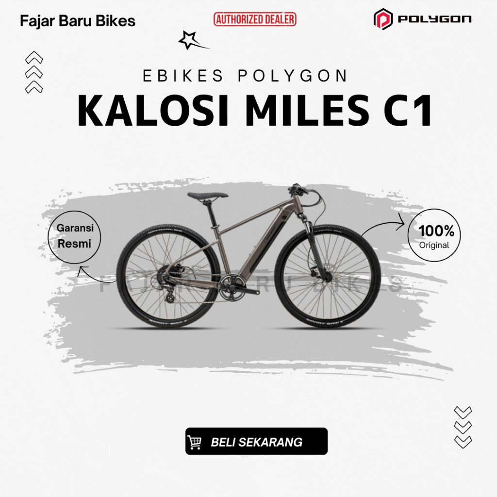 Ebike Polygon Kalosi Miles C1 Sepeda Listrik Polygon
