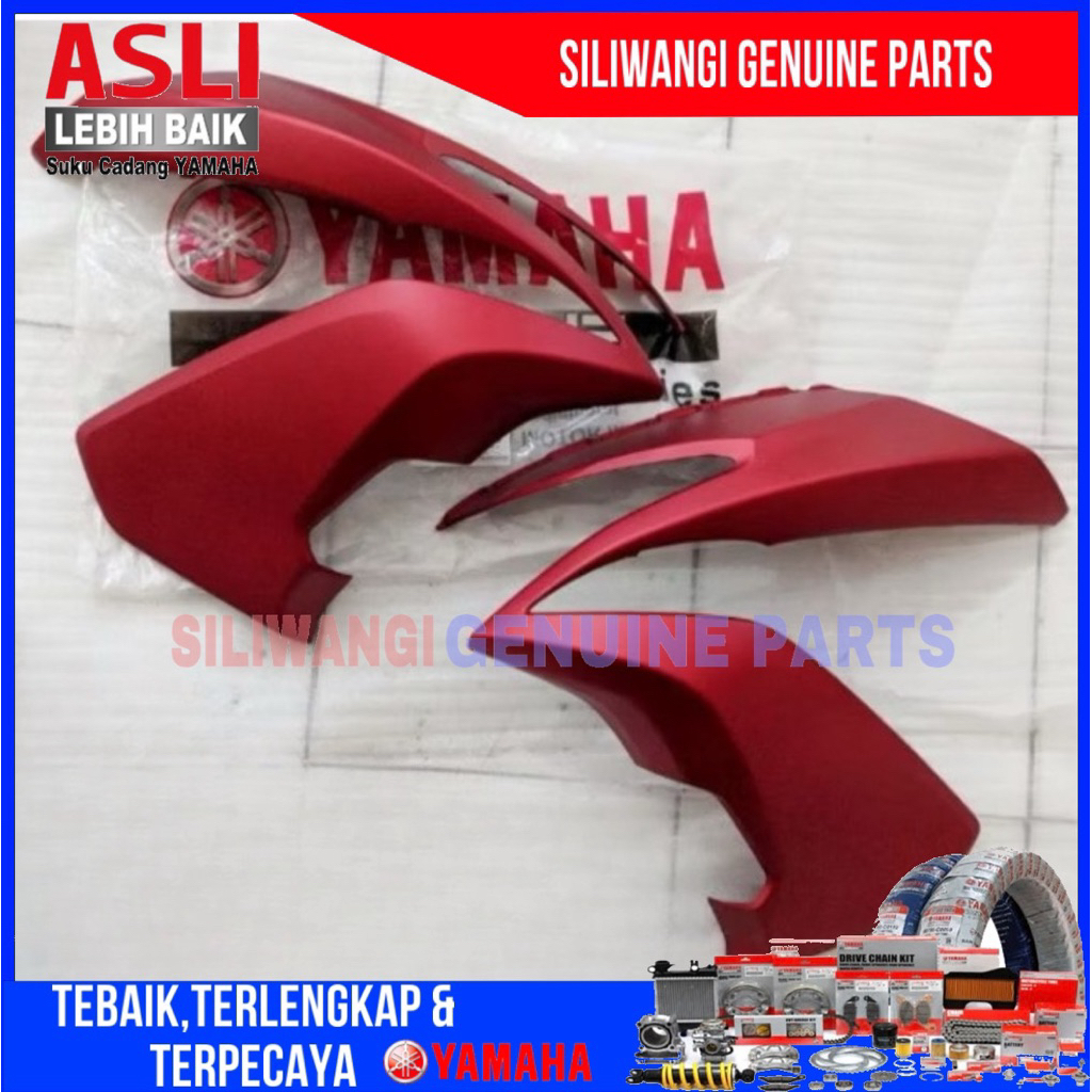 B65-F8377-00-P0 B65-F8351-00-P0 BODY COWLING SAYAP AEROX 155 OLD KIRI / KANAN MERAH DOFF ORIGINAL YA