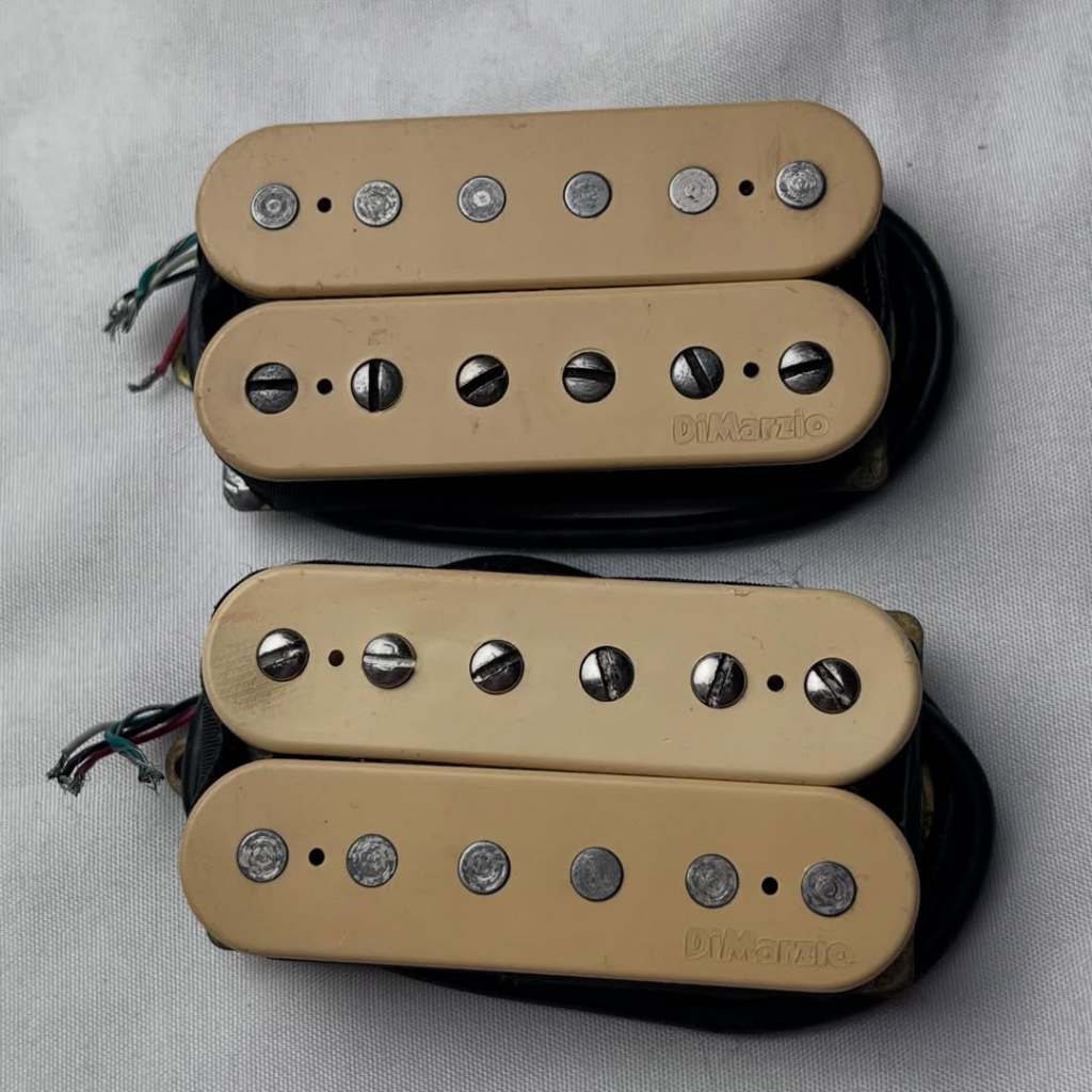NOS Dimarzio DP155 Tone Zone & IHW93-DP193 Air Norton Cream Pickup Set n seymour duncan fender lolla