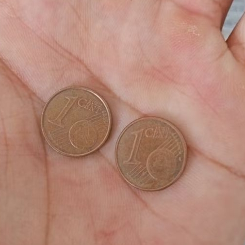 KOIN KUNO UNIK ANTIK 1EURO CENT