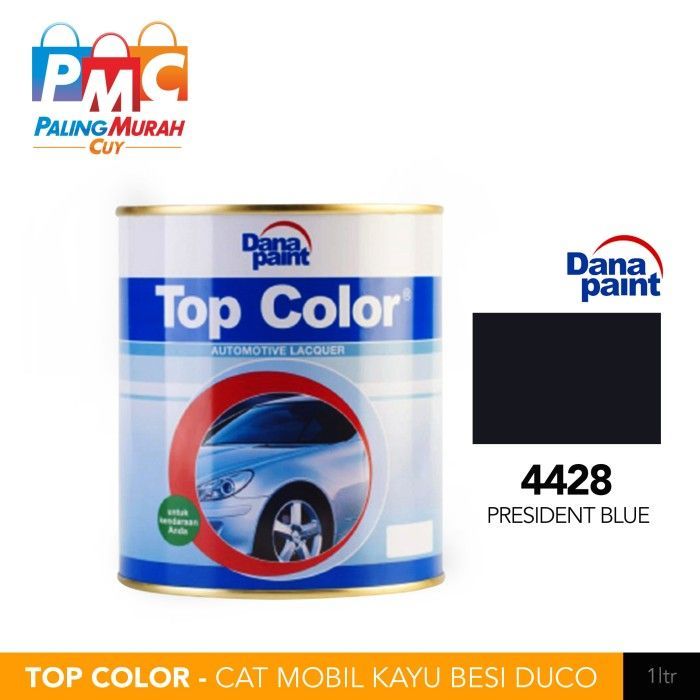 TOP COLOR PRESIDENT BLUE 222-4428 / CAT DUCO BIRU TUA TOPCOLOR 4428