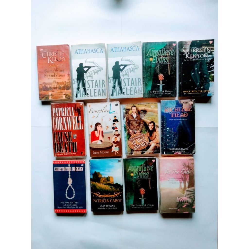 Buku Novel Dewasa, Something Scandalous, ATHABASCA, The Prince of Frogs, DANCE WITH DEVIL, CAUSE of 