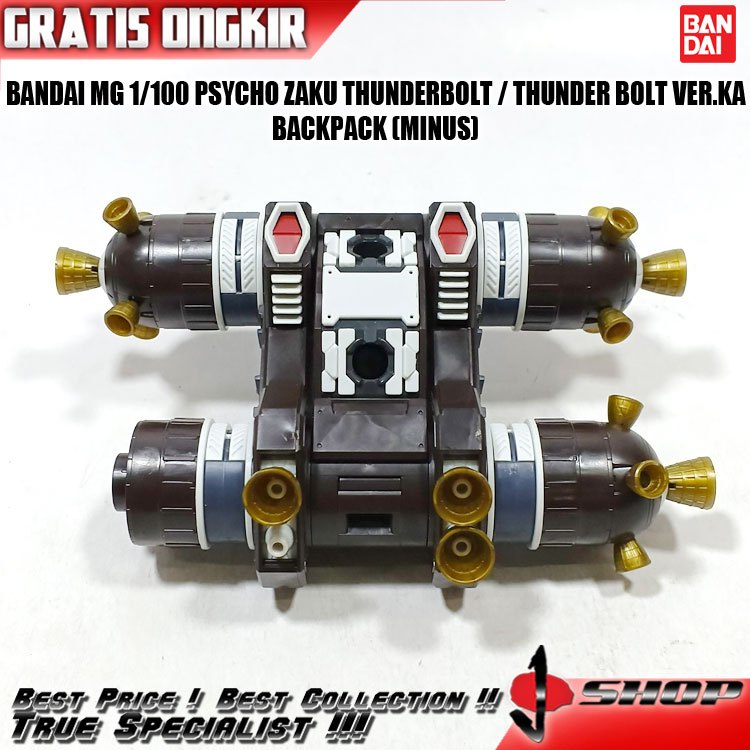 BANDAI MG 1/100 PSYCHO ZAKU THUNDERBOLT  THUNDER BOLT VER.KA BACKPACK (MINUS) MG2056