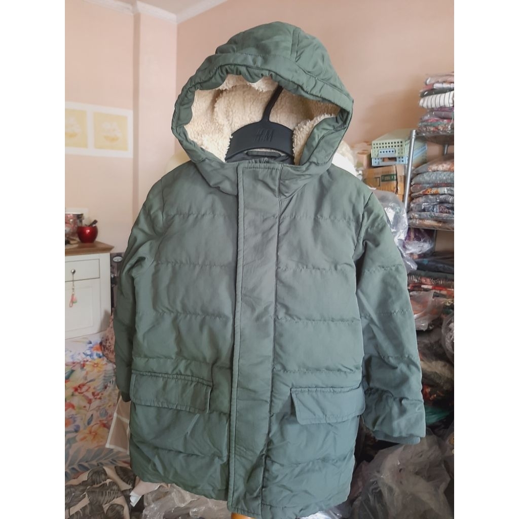 Uniqlo jaket anak bulu angsa