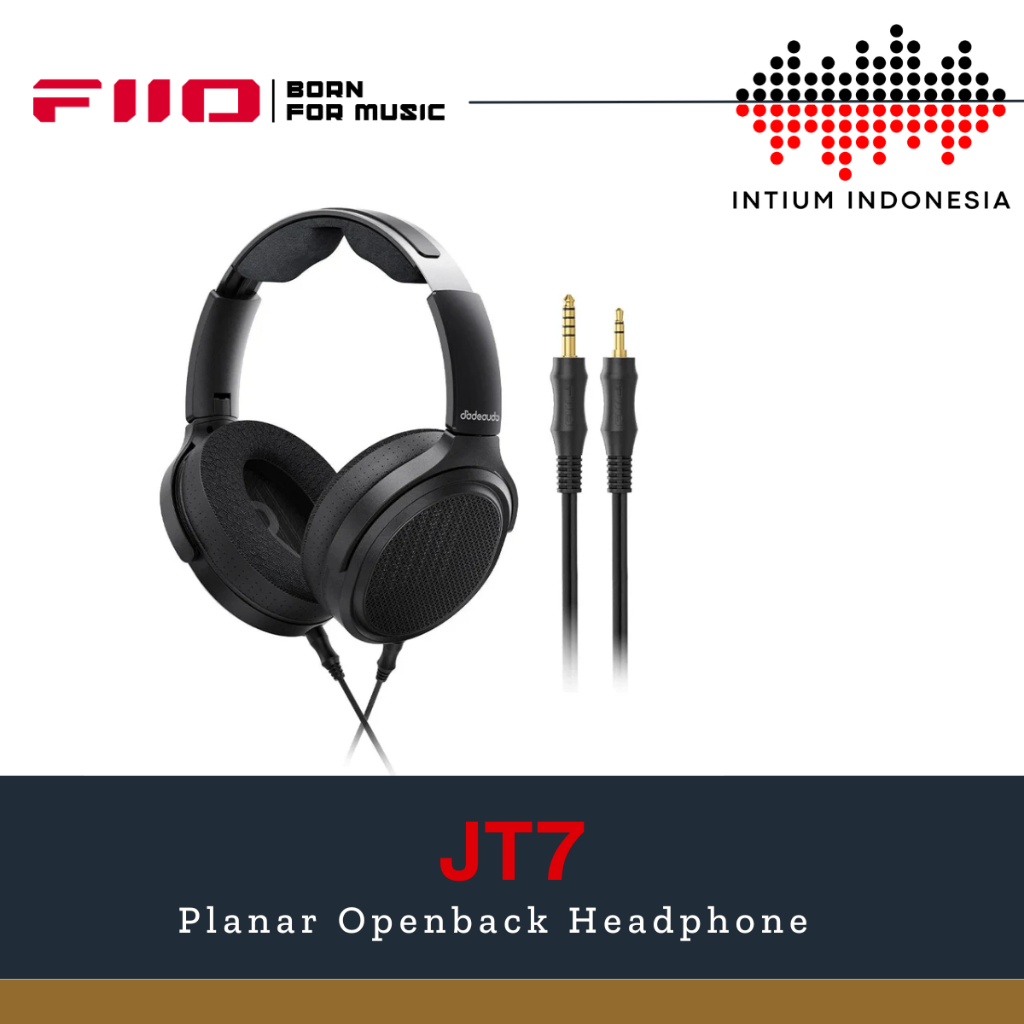 FiiO JT7 / JT 7 Planar Magnetic Driver Open-Back Headphone