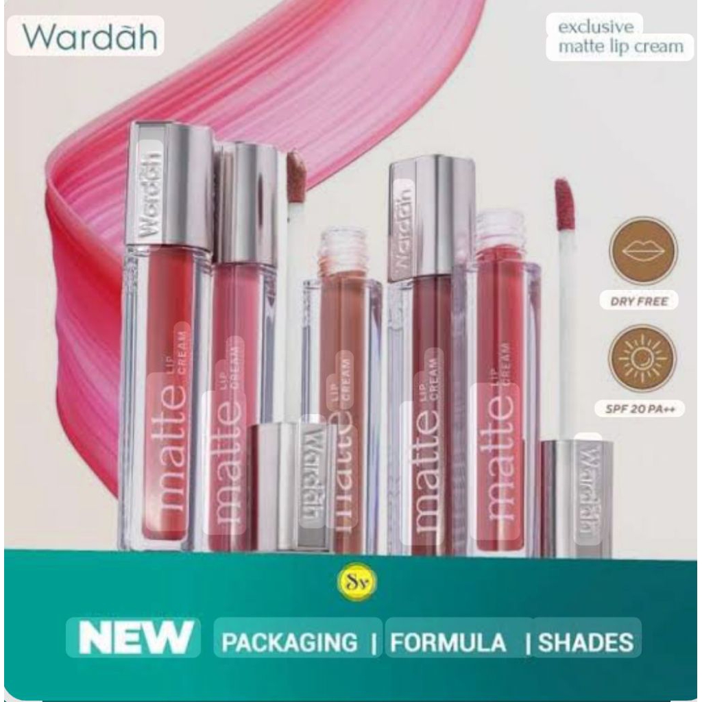Wardah exlusive matte lipcream