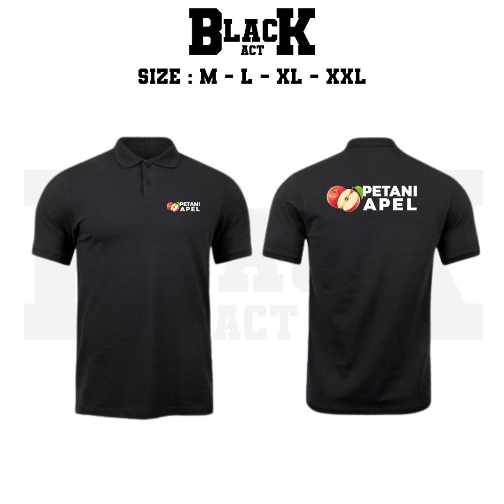 KAOS KERAH PETANI APEL