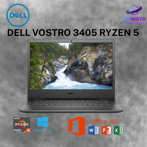 DELL VOSTRO 3405 AMD RYZEN 5 3500 | RAM 8GB | SSD 512GB | 14 INCH LIKE NEW