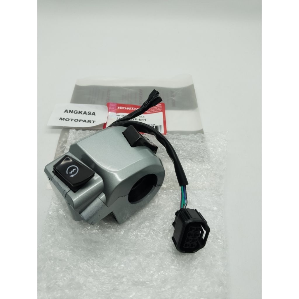 holder kanan saklar starter tombol stater new Scoopy keyles 2021-2023 saklar idling stop new scoopy