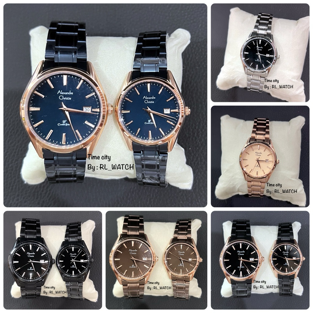 Jam Pria Wanita Alexandre Christie  AC8515 / AC8682 / AC8681 Rantai