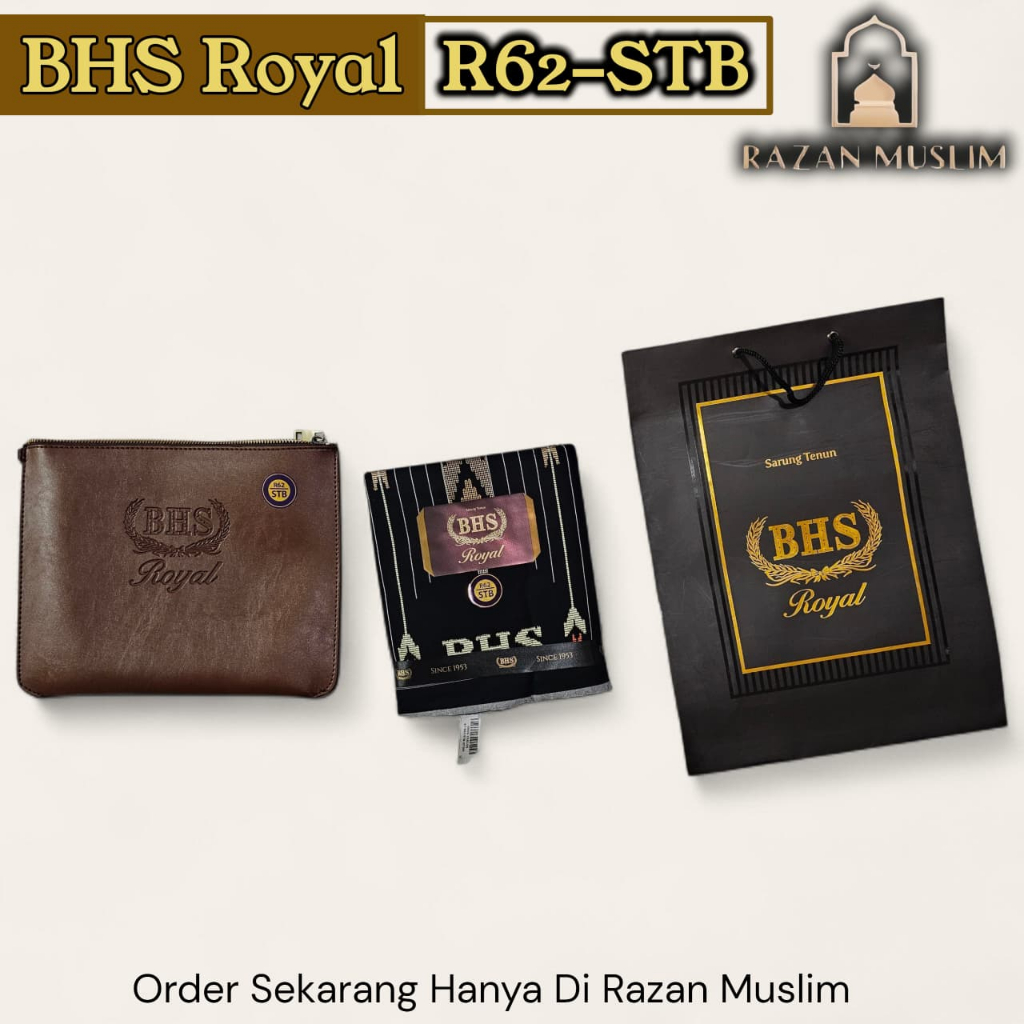 Sarung BHS Royal Motif R62 STB 100% Original