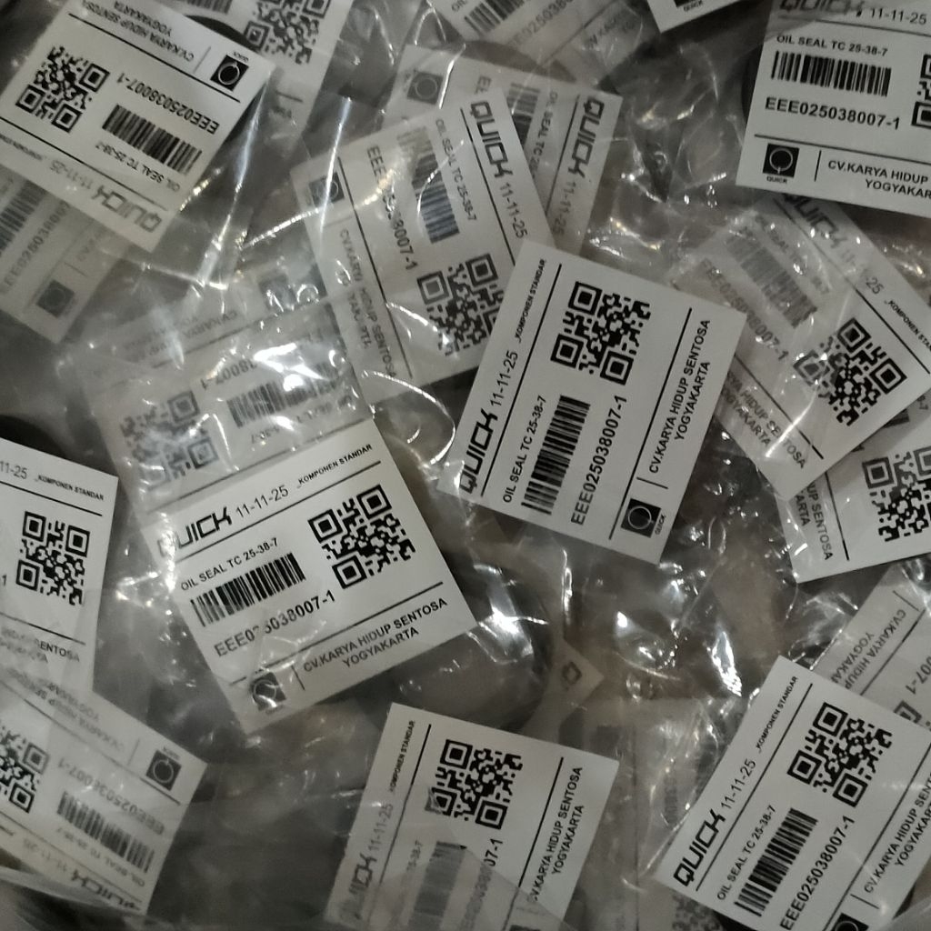 ( harga 20 pcs ) SIL AS RODA QUICK SEAL 25-38-7