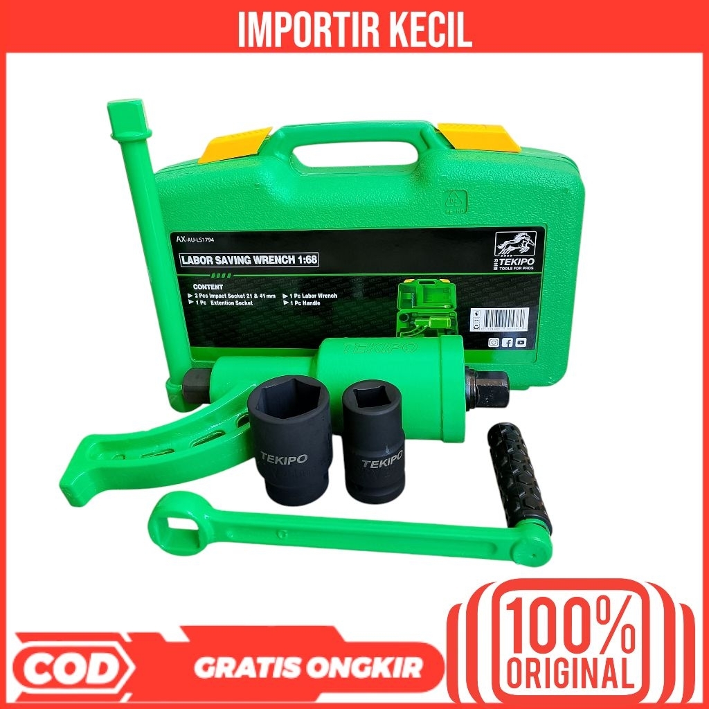 KUNCI TORSI RODA TRUK TEKIPO LABOR SAVING /KUNCI TORSI RODA TRUK 1:68  IMPACT MANUAL