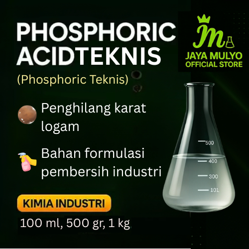Phosporic Acid Teknis 85% 100 ml / Asam Fosfat / Phosporic